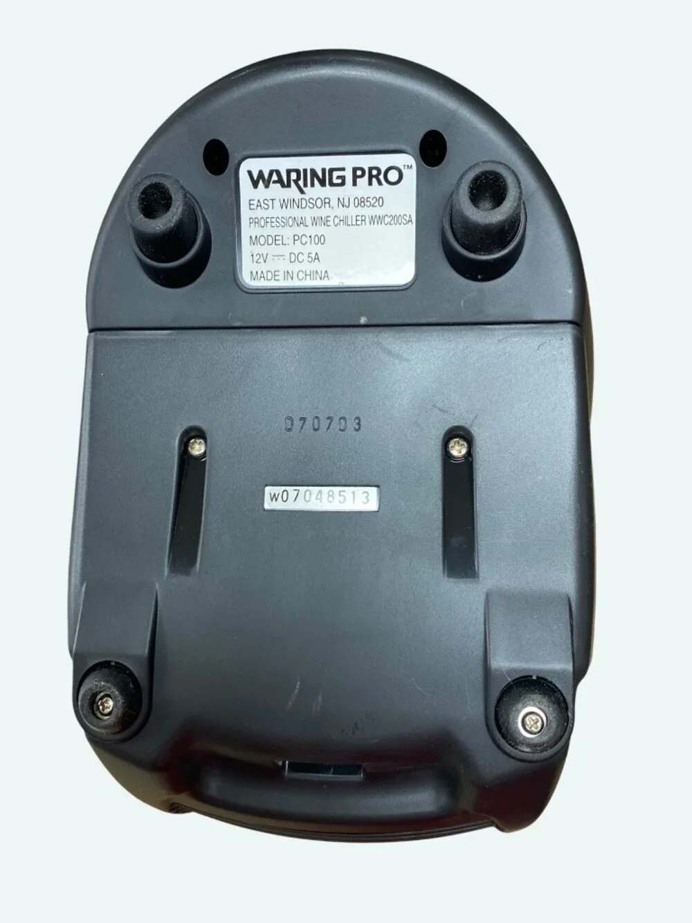 Waring Pro Professional Wine Chiller WWC200SA DC 5A 12V Black Silver